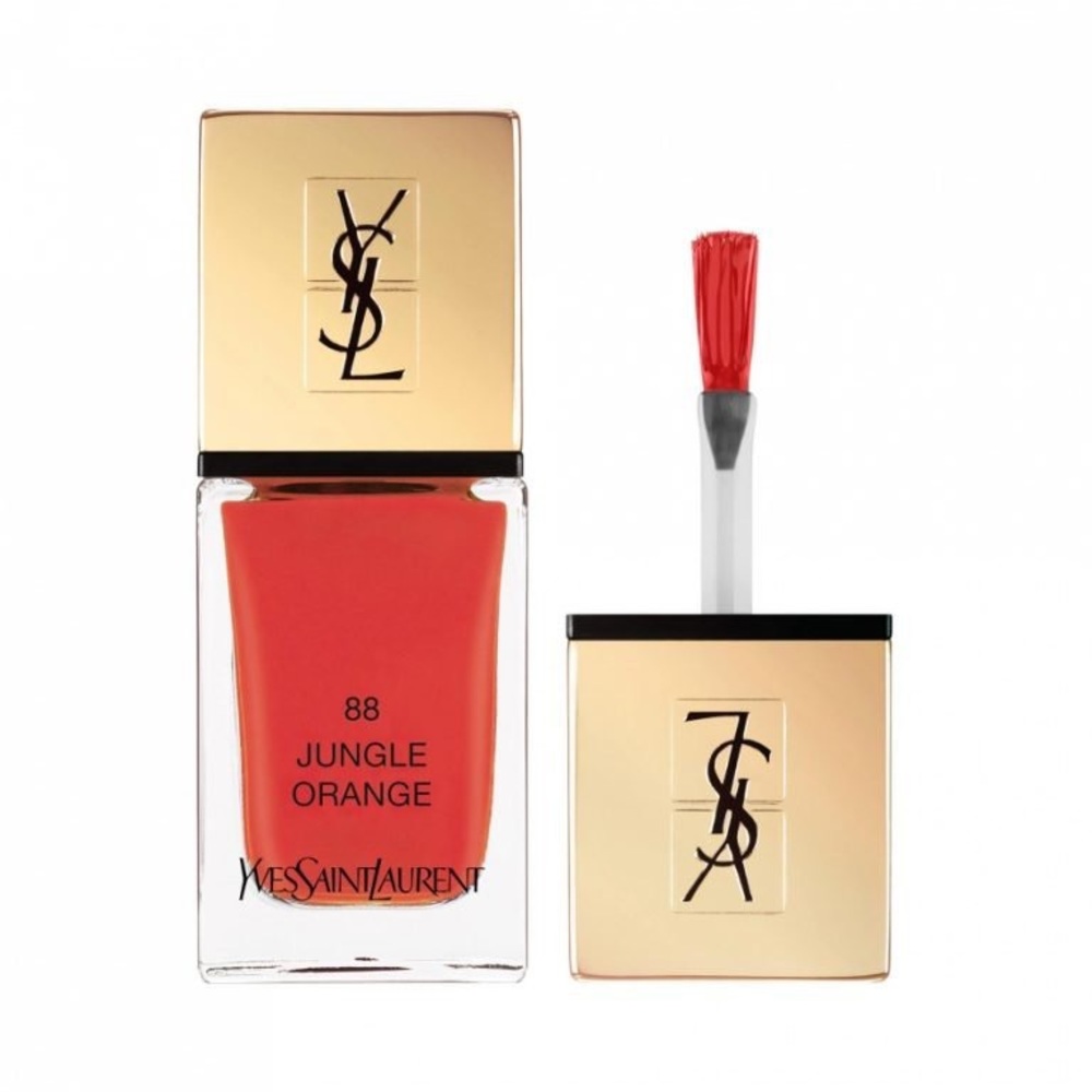 Yves Saint Laurent La Laque Couture Nail Lacquer, 88 Jungle Orange BNIB HTF